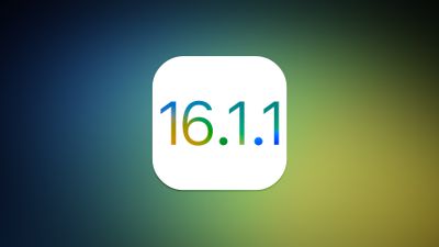 Apple Releases iOS 16.1.1 and iPadOS 16.1.1 With Bug Fixes
