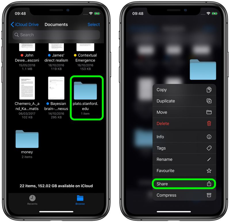 How To Share ICloud Folders On IPhone And IPad - MacRumors