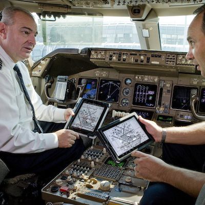 united pilots ipad