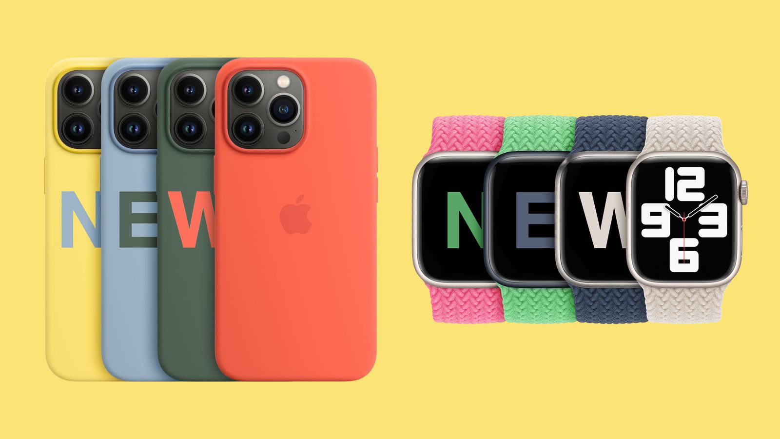 Apple Rolls Out New Spring Accessories Including Colorful iPhone Cases,  Apple Watch Bands, and AirTags Holders - MacRumors