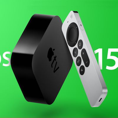 Apple TV tvOS 15