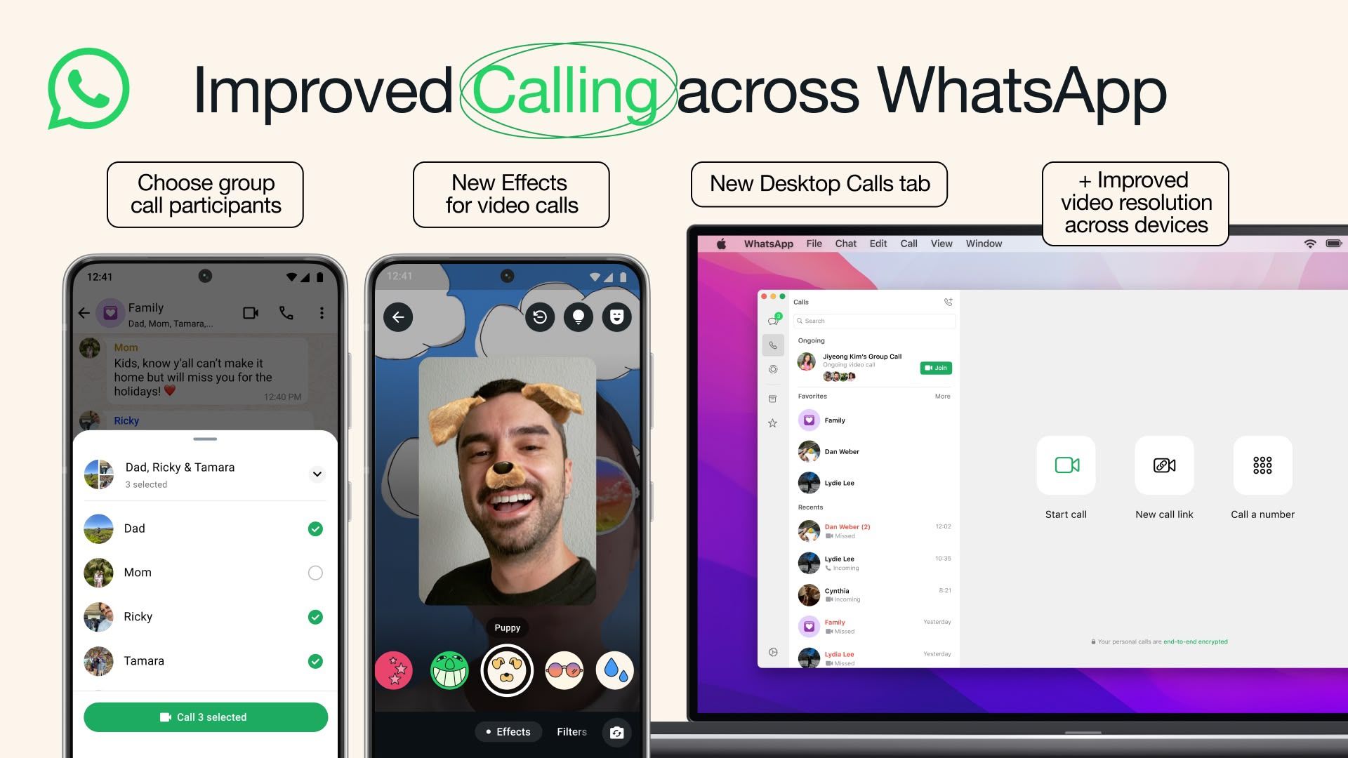 WhatsApp Rolls Out Calling Updates for Desktop and Mobile - MacRumors