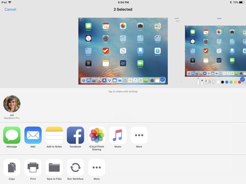 instant markup edit screenshots ios 11 image