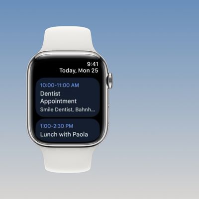 google calendar apple watch