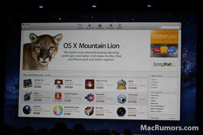 mountain lion mac app store wwdc