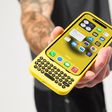Clicks Keyboard iPhone Yellow