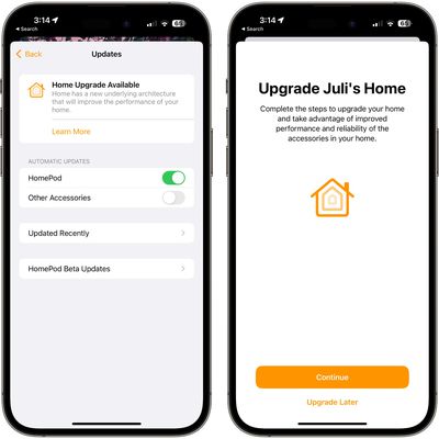 homekit architecture upgrade