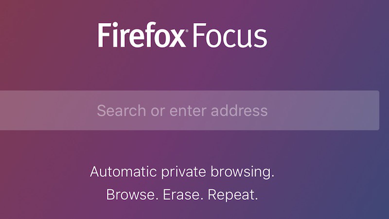 firefox focus for mac