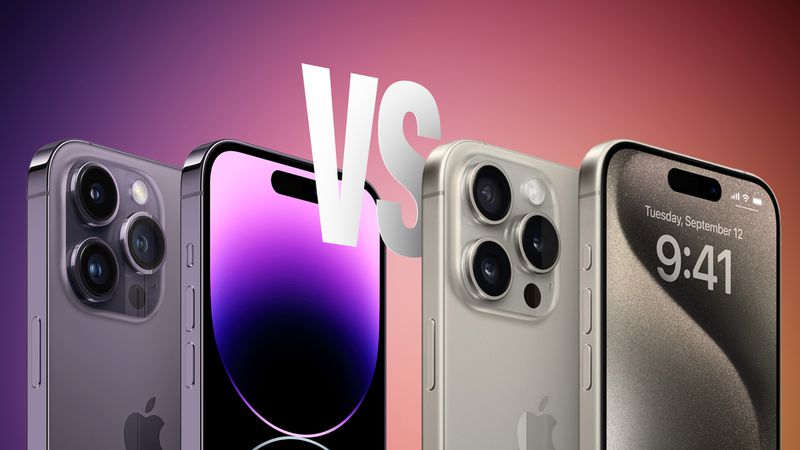 iPhone 14 Pro vs. iPhone 15 Pro Buyer's Guide: 35+ Upgrades Compared ...