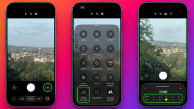 iphone 18 pro white balance