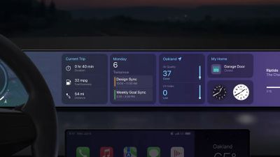 CarPlay Next Generation Widgets