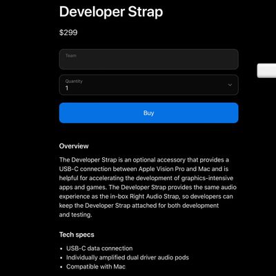 apple developer strap