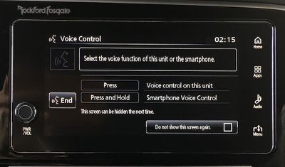 outlander voice control