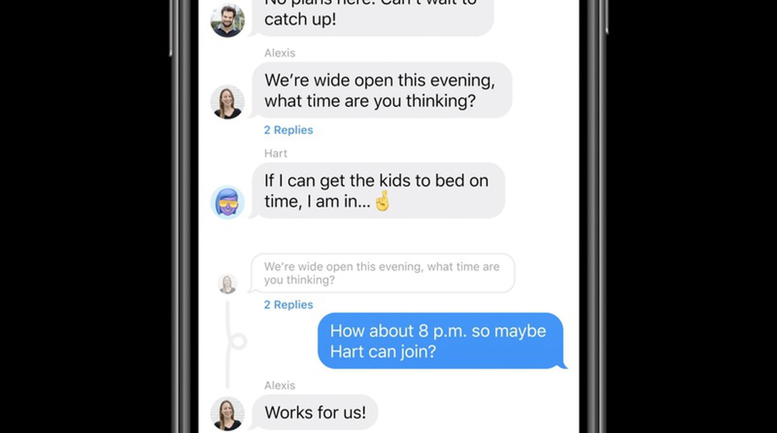 How to Send Inline Replies in the iOS 14 Messages App - MacRumors