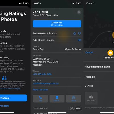 apple maps ratings system ios 14