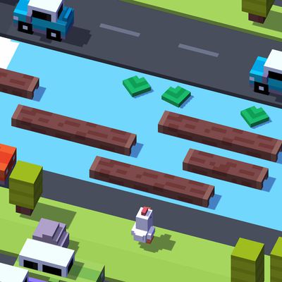 crossy road feature
