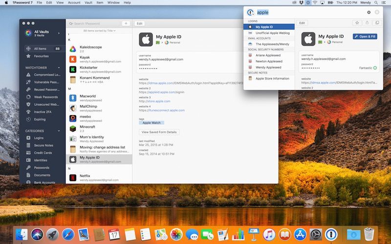 1password 7 license for mac and windows