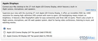 230733 27 inch display mac pro