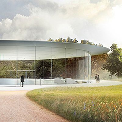 steve jobs theater with steve jobs