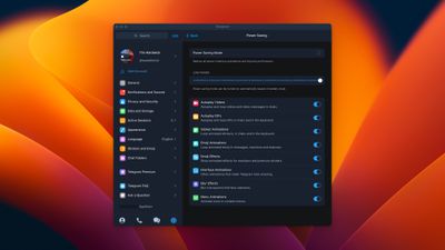 Telegram per Mac ottiene una nuova modalità di risparmio energetico