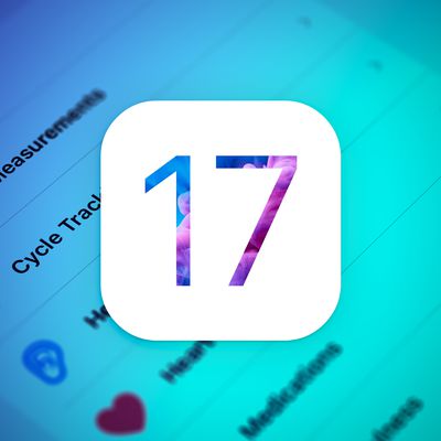 iOS 17 Mock Health Feature Blue