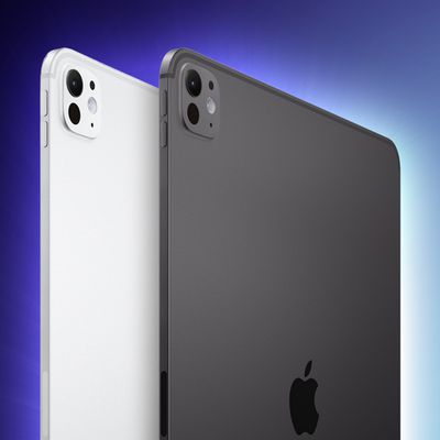 iPad Pro M4 Silver and Space Black Feature Purple
