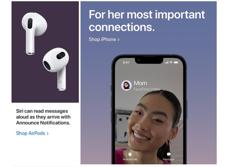 Apple Shares Mother's Day Gift Guide iPads, AirPods