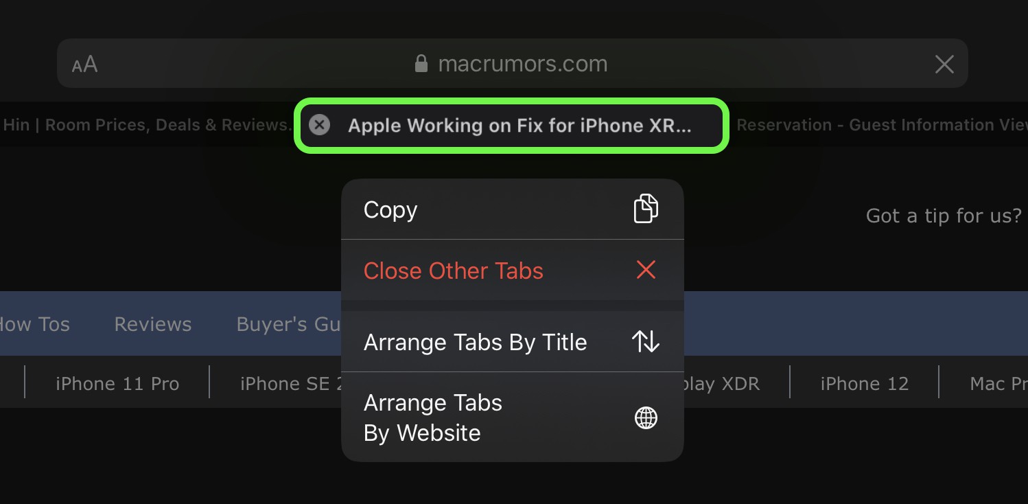 10 Long Press Tips to Reveal Hidden Functions in Safari on iPhone and