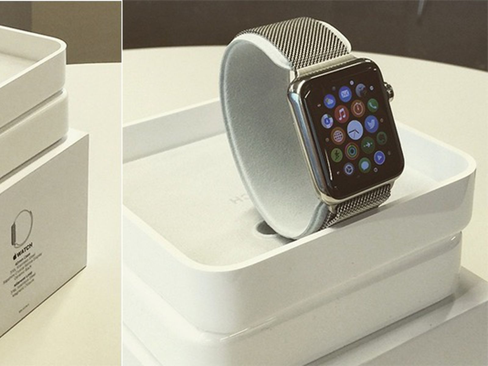 Apple watch sale packaging box