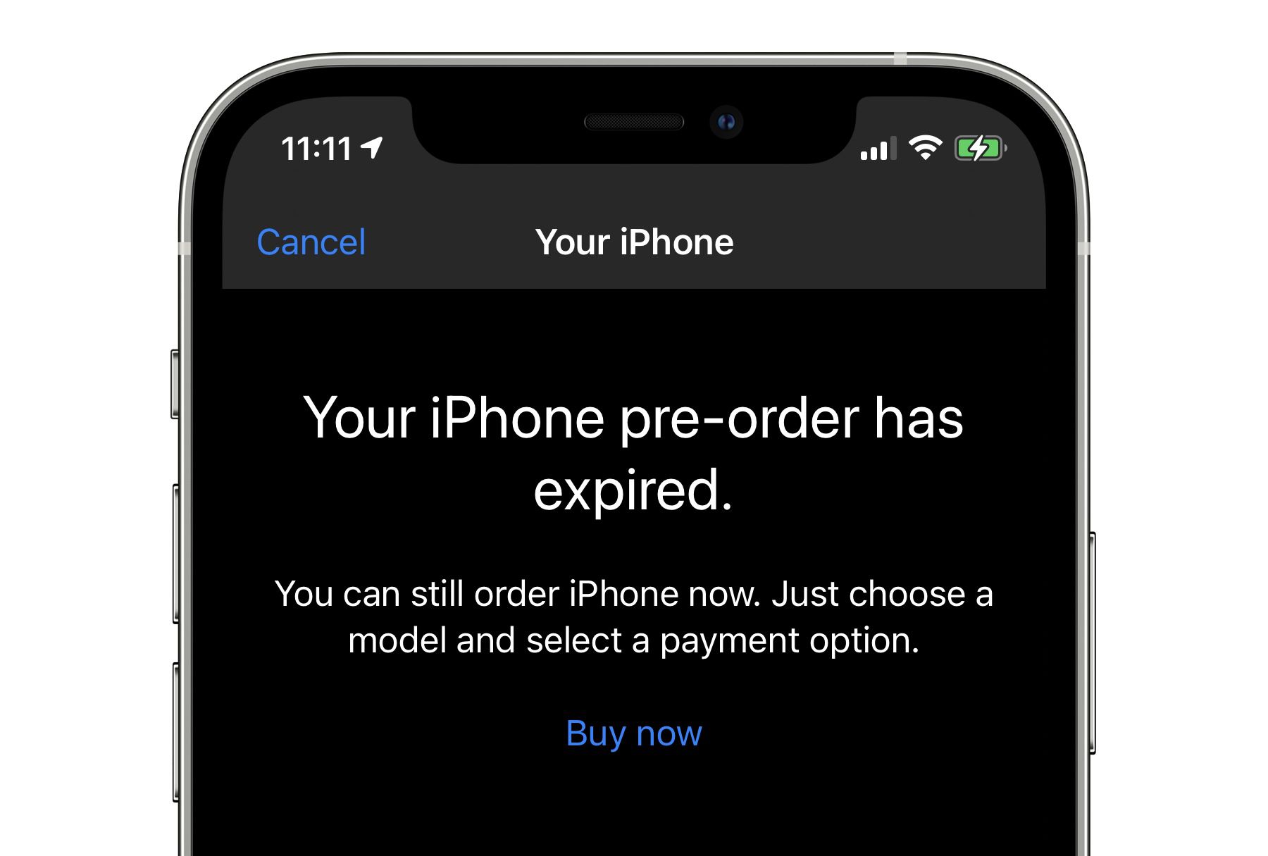photo of PSA: Apple's iPhone 13 Pre-Order Setup Process Is Sending 'Expired Pre-Order' Messages to Some Users, But It's Likely… image