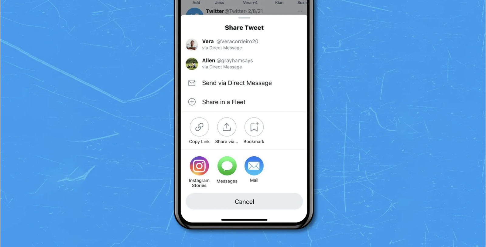 Twitter Makes It Easier to Share Tweets to Instagram Stories - MacRumors
