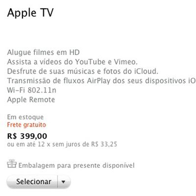 apple tv brazil