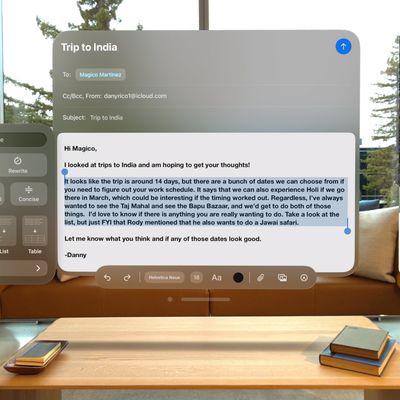 visionos 2 4 apple intelligence writing tools