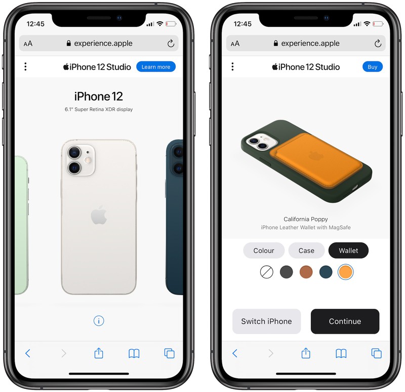 Apple Launches 'iPhone 12 Studio' for Mixing and Matching MagSafe Cases
