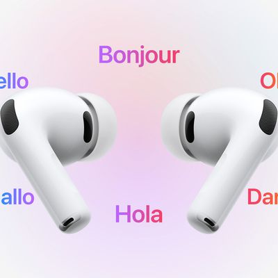 AirPods Live Translation