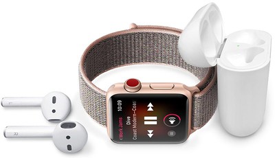 can you listen to music on apple watch series 1