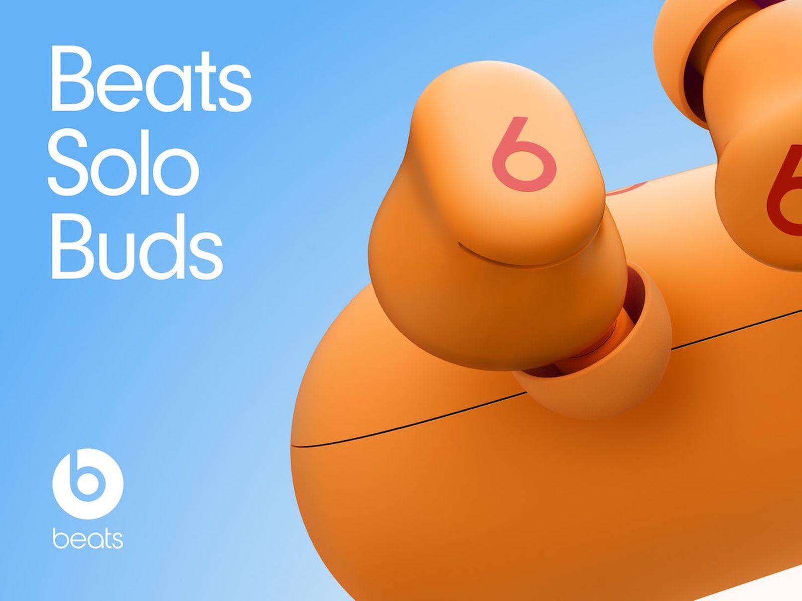 Beats Launches Solo Buds in Retailer-Exclusive Orange Color in the