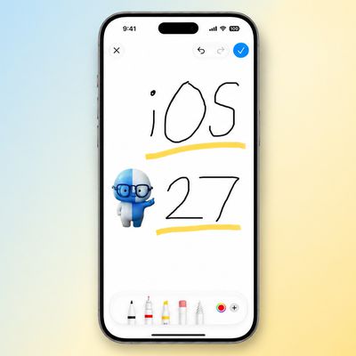 iOS 27 Messages Drawing