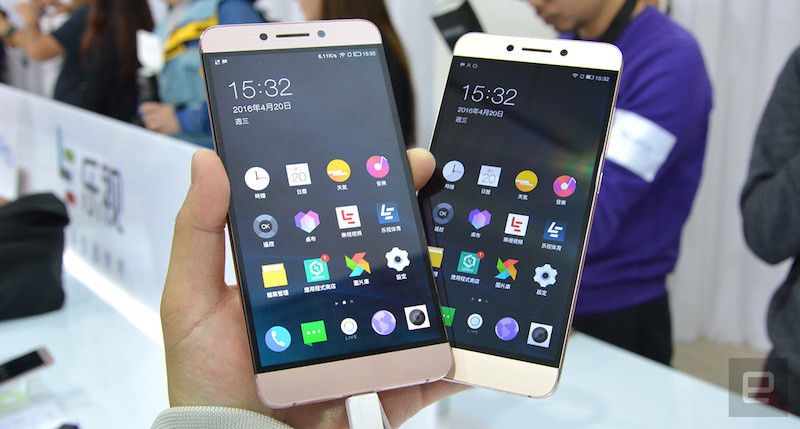 LeEco smartphones
