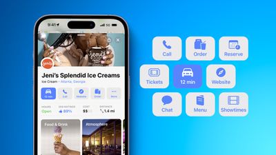 Apple Maps Food Tickets and Reservations