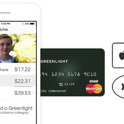 greenlight mastercard apple pay