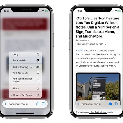 ios15 safari reader view