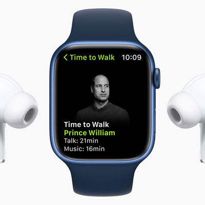 prince william time to walk