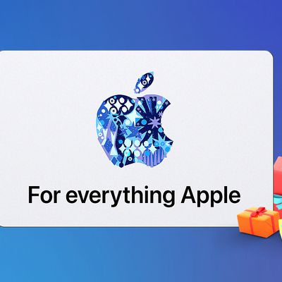 apple gift card blue holiday