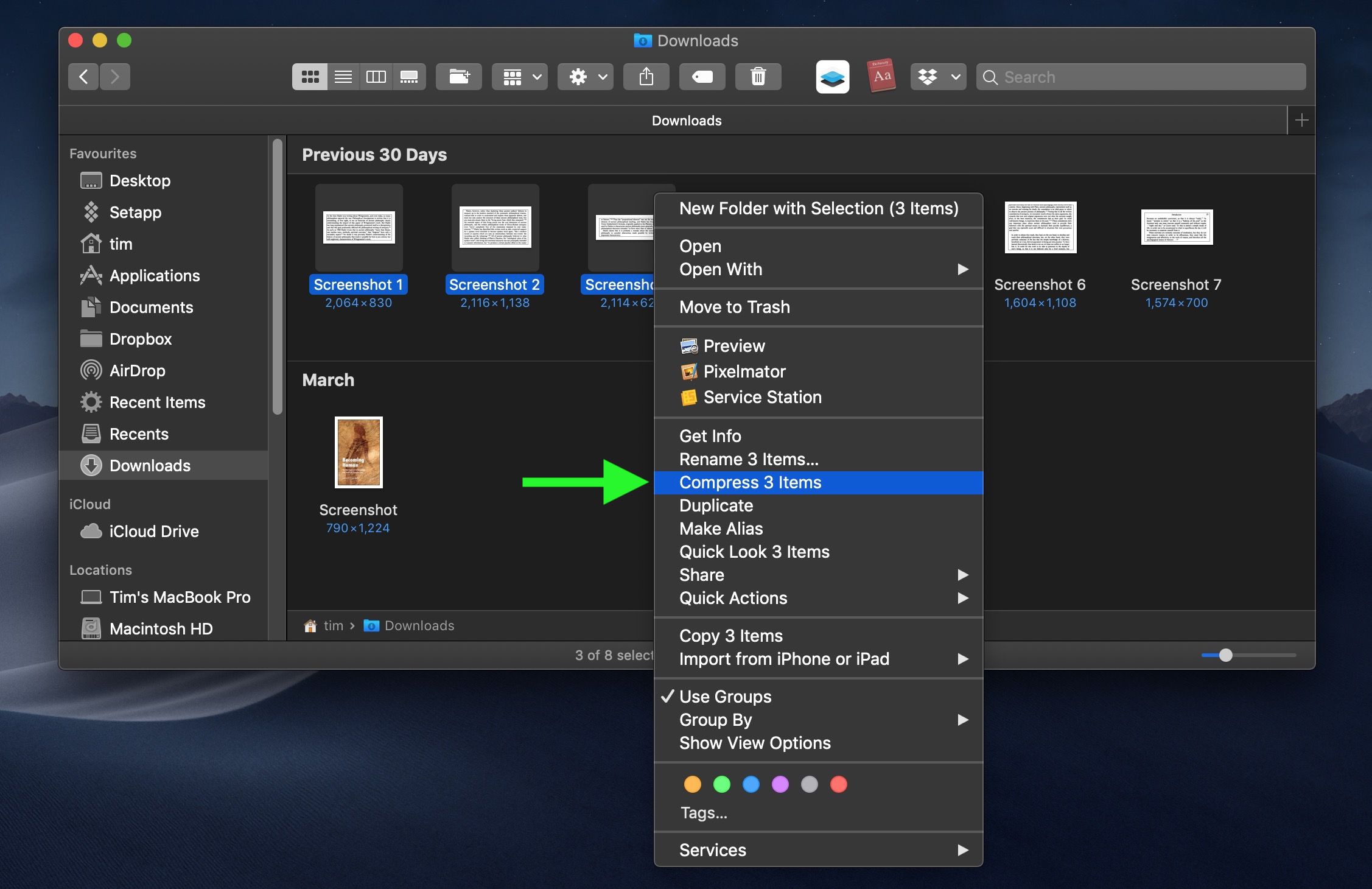 mac open zip file