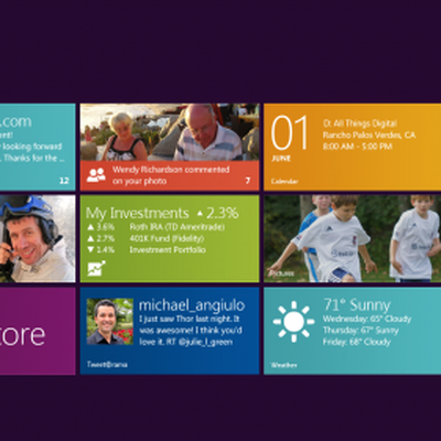 Windows 8 start menu