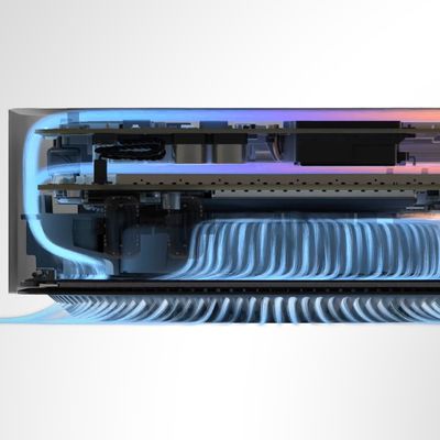 mac mini thermal architecture feature