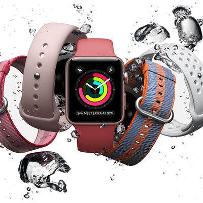 apple watch 3 splash