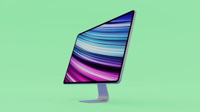 2020 iMac Mockup Feature teal