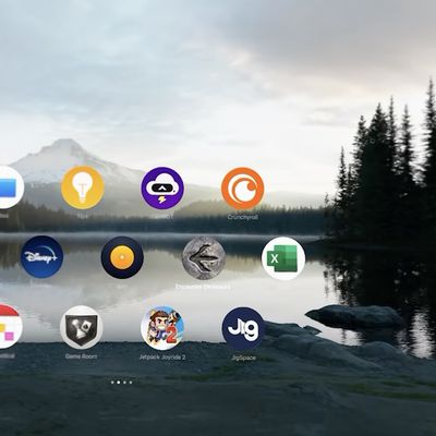 Vision Pro Home Screen Brian Tong